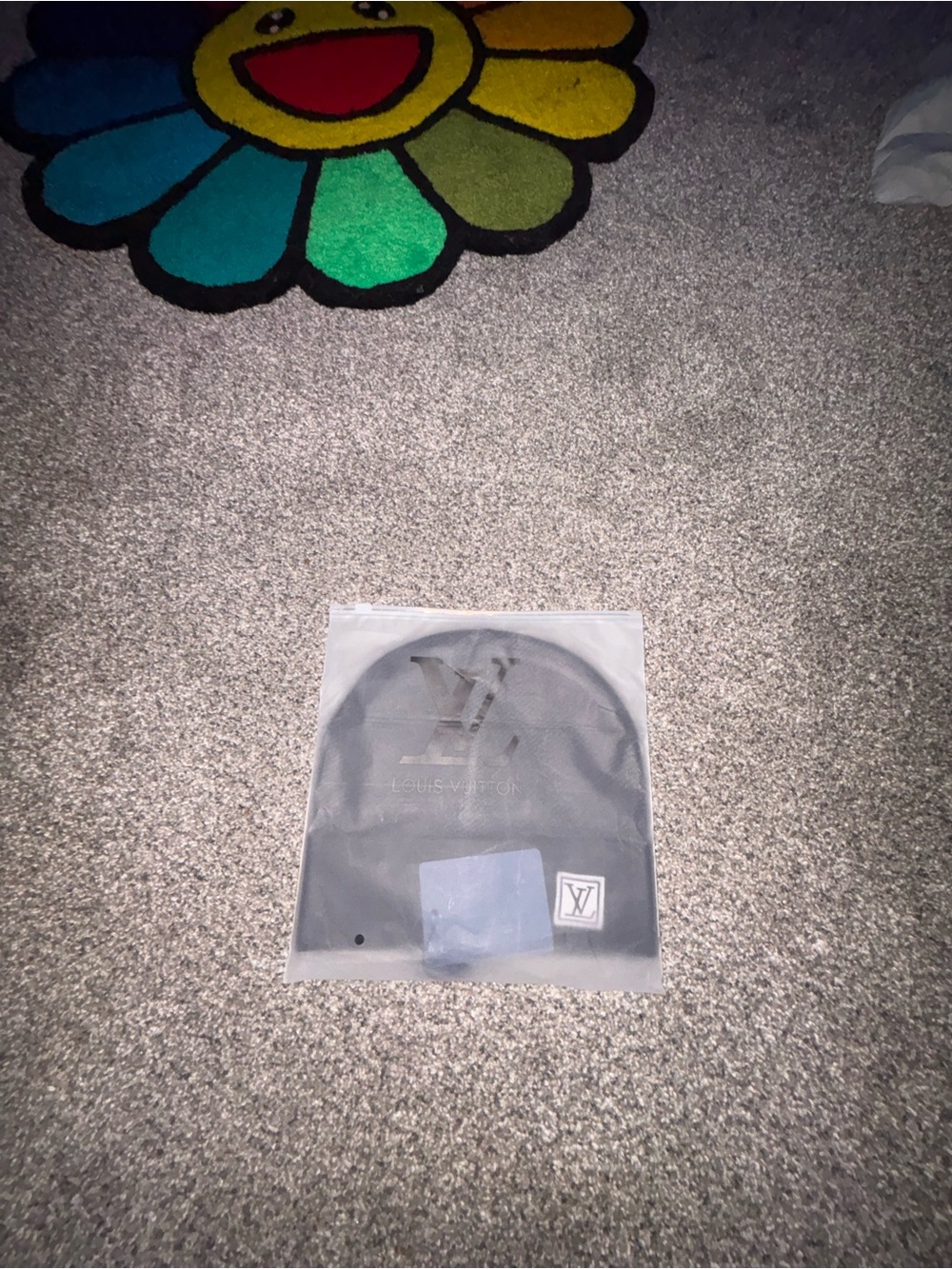 Louis Vuitton Black Beanie
